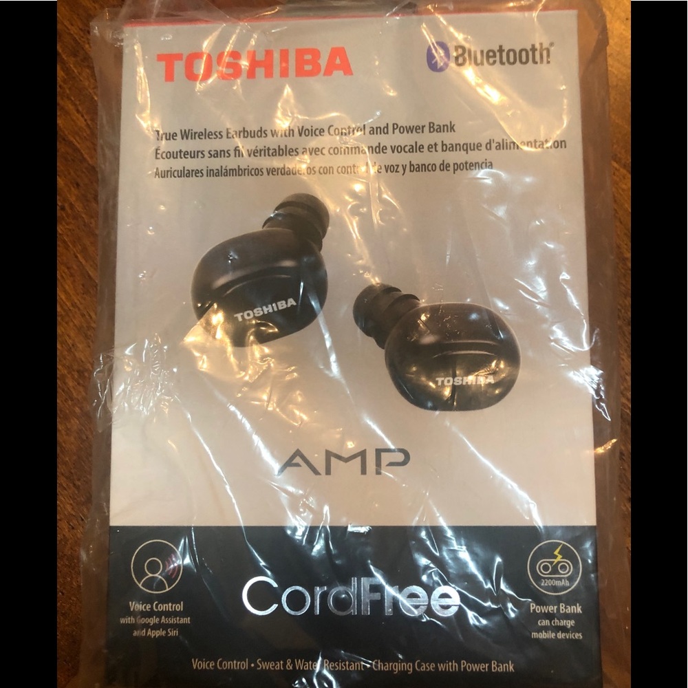 NWT Toshiba®True Wireless Stereo Bluetooth Earphones